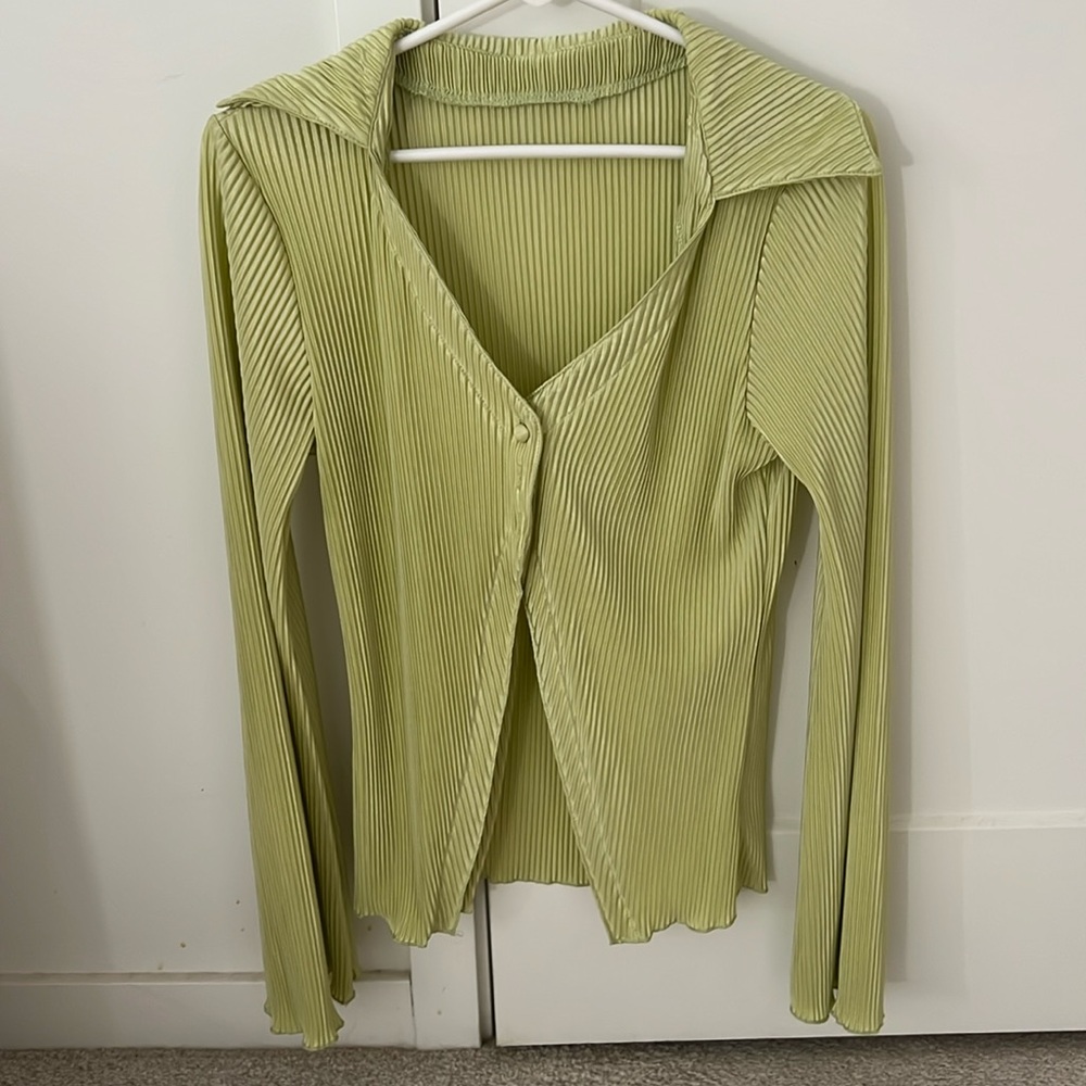 Long sleeve trendy top